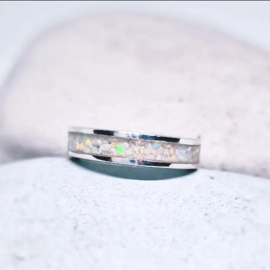 Narrow Channel Inlay Ring
