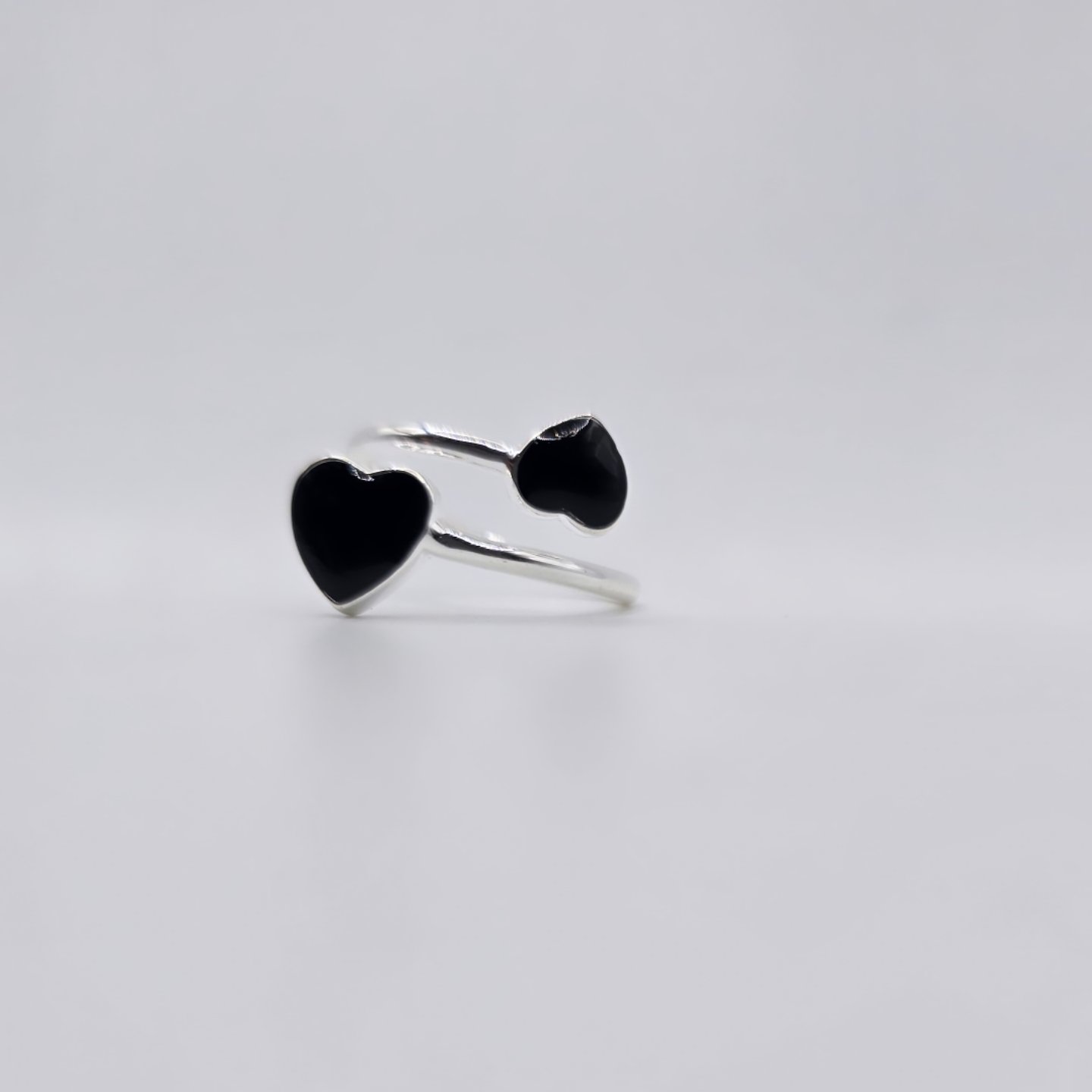 Love Heart Adjustable Ring