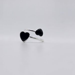 Love Heart Adjustable Ring